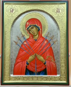 Богородица «Семистрельная» Образец 14 Георгиевск